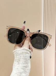 3 Pairs Unisex Full Frame Fashion Eyeglasses, Suitable For Beach, Decor And Daily Matching - Multicolor - View 10