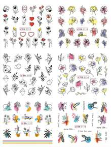 12pezzi Watercolor Floral Flower Nail Sticker Ink Flowers Slider For Nail Decoration Foils Tattoo Nail Stickers DIYadesivi unghie
stickers unghie
adesiv nail art adesivi unghie
stickers unghie
adesiv nail art