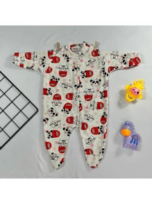 Baby Boys Jumpsuits - 玫紅色 - 查看 7