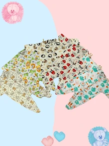 Baby Boys Jumpsuits - 玫紅色 - 查看 1