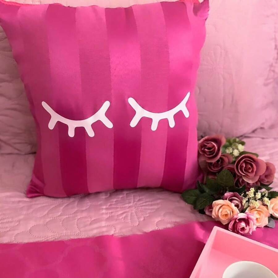 Cushion Cover - 玫紅色 - 查看 1