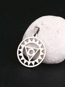 1 Miếng Thép không gỉ mặt trời & Hình tam giác Vật rủ xuống Lỏng lẻo Hạt Để làm đồ trang sức DIY , Bán sỉ - loạt thời trang - Xem 2