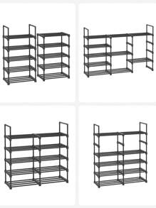 SONGMICS Shoe Racks - 黑色 - 查看 4