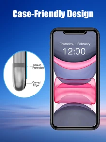 5pcs High Definition Tempered Glass Screen Protector, 1:1 HD Display Reproduction, Scratch-Resistant, Shatter-Proof, Durable, Compatible With Apple IPhone X/XR/11/12/13/14/15/16/16 Plus/16 Pro/16 Pro Max Series