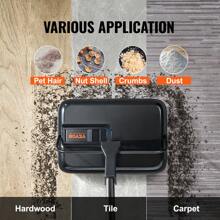 Manual Carpet Sweeper Hand Push Sweeper With 300ml Dustbin Combination Of Household Broom And Dustpan For Home Office Carpets Pet Hair Dust