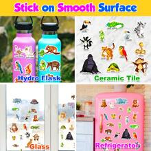 适合 2-4 岁幼儿的可重复使用贴纸书，雨林主题蓬松贴纸旅行玩具，适合儿童学龄前学习活动忙碌书，可重复粘贴的果冻贴纸玩具，适合儿童女孩男孩，贴纸书，忙碌书，可重复使用贴纸书 - 查看 9