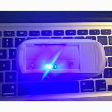 Wireless Mouse, 2.4GHz Mouse Form Fitting Ergonomic Curved Cordless USB Optical Gaming Mouse With Nano Receiver Computer Mouse - White - View 5