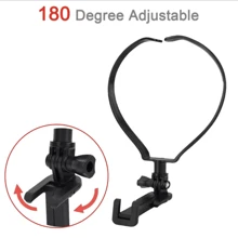 Upgrade Your Selfies With The Universal Phone Neck Holder - Perfect For GoPro, AKASO And Smartphones! - Black - View 4