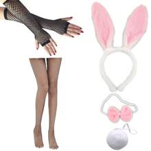 D EXCEED 5PCS Easter Women's Dress Up Ball Rabbit Ears Headband Nightclub Headwear Halloween Dress Up Headwear Holiday Gift Suitable For Various Festival Role Playing Parties Prom - Multicolor - View 8