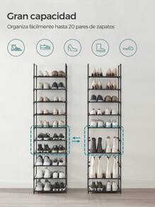 SONGMICS Shoe Racks - Black - View 2