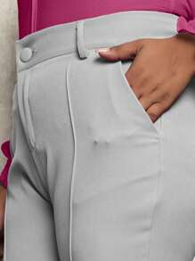 Women Pants - Grey - View 5