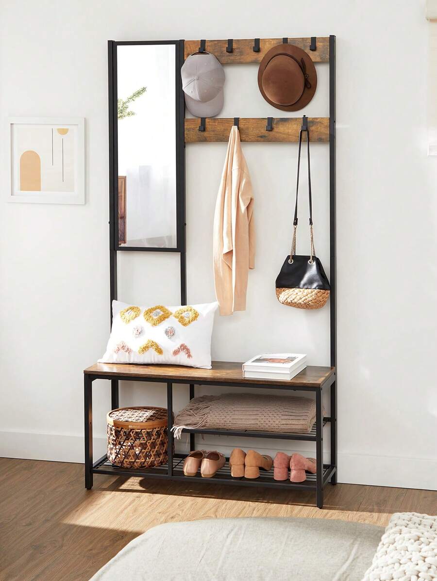 VASAGLE Coat Racks - Brown - View 1