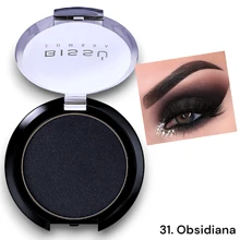 Maquillaje Sombra Bissú Para Ojos Individual Tono 31 Obsidiana acabado Mate - VIP - Ver 1