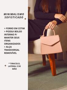 Women Tote Bags - 淺粉色 - 查看 2