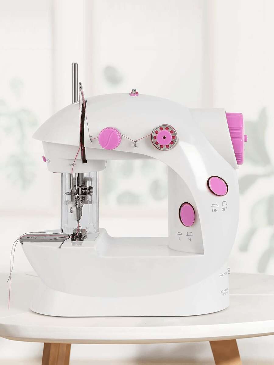 Maquina de coser portátil electrónica, para principiantes