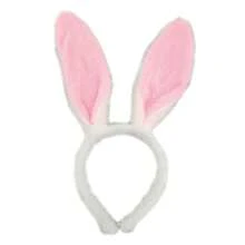 1 cái Băng đô tai thỏ hóa trang cho tiệc hóa trang Halloween dành cho nữ, băng đô tai thỏ, băng đô cài tóc hình tròn - Nhiều màu - Xem 7