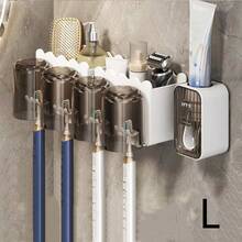 Gắn trên tường Giá đỡ bàn chải đánh răng Với Máy định lượng Kem đánh răng , Phòng tắm Hộp đựng Cái giá Khoan , Bàn chải đánh răng điện Tương thích , Thích hợp Đối với Bàn chải đánh răng , Lược , Dao cạo , Chải , Mặt Rửa , Sữa tắm , Nước hoa , Mỹ phẩm , Bàn chải đánh răng điện - trắng - Xem 10