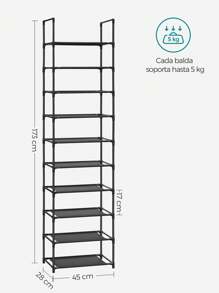 SONGMICS Shoe Racks - Black - View 6