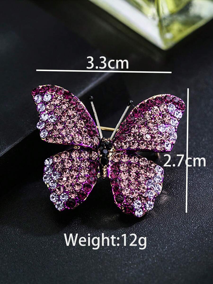 Fashionable Opal Stone Flower Brooch Pin Garment Accessories Birthday