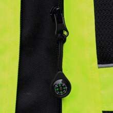 NEW Motorcycle Motorcross MX Armor Touring Sport Bike Textile Jacket Black Green - Green - View 5