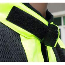 NEW Motorcycle Motorcross MX Armor Touring Sport Bike Textile Jacket Black Green - Green - View 6