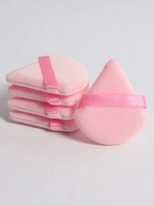 20 Esponjas Triangulares De Terciopelo Para Polvo, Diseñadas Para Contorno, Ojos Y Esquinas, Perfectas Para Esponjas De Belleza Y Recipientes Para Mezclar Bases, Adecuadas Para Todo Tipo De Piel.,esponjas esponjas de baño esponjas para maquillaje - Multicolor - Ver 6