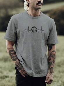 Men T-Shirts - Xám - Xem 1