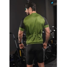 Cycling Jersey Sets - 軍綠色 - 查看 5