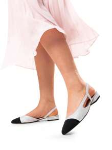 Bailarinas de mujer Zapatillas abiertas Vacación De moda - Plateado - Ver 2