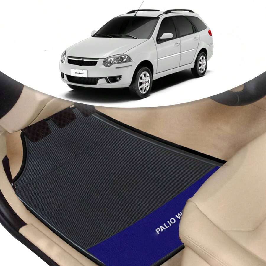 Automotive Mats - 藍白色 - 查看 1