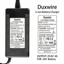 Duxwire 67.2v2a鋰電池充電器,歐盟標準適用於60v鋰電池包,電鋸,電單車,露營燈具配件,型號為航空插頭 - 黑色 - 查看 3