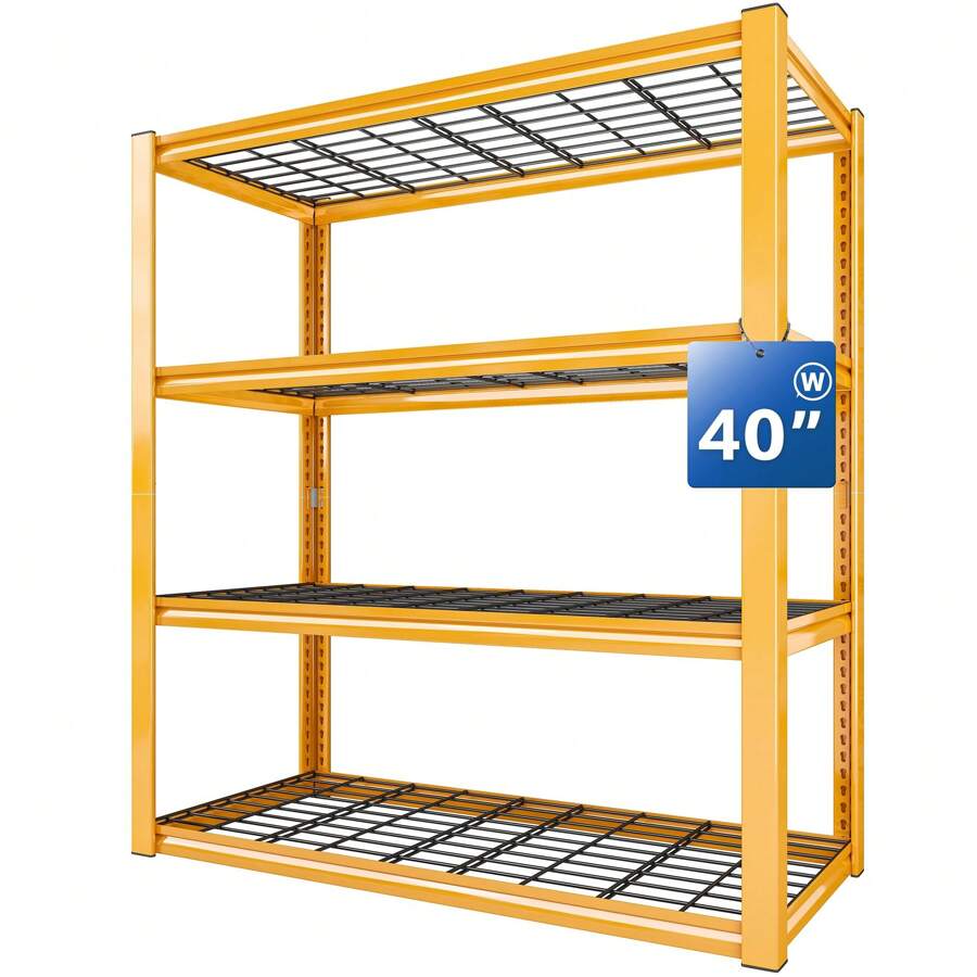 Raybee 40"W Garage Shelving Heavy Duty Loads 2240LBS Garage Storage