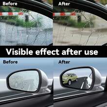 1pc 50ml/30ml Car Windshield Water Repellent Window Rearview Mirror Cleaning Defogging Defogging Water Repellent Rainproof Agent Removal Water - Black - View 4