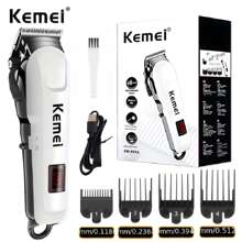 Kemei Kemi USB Direktverkauf KM-809A Elektrischer Haarschneider, Wiederaufladbar, Großhandel LCD Anzeige