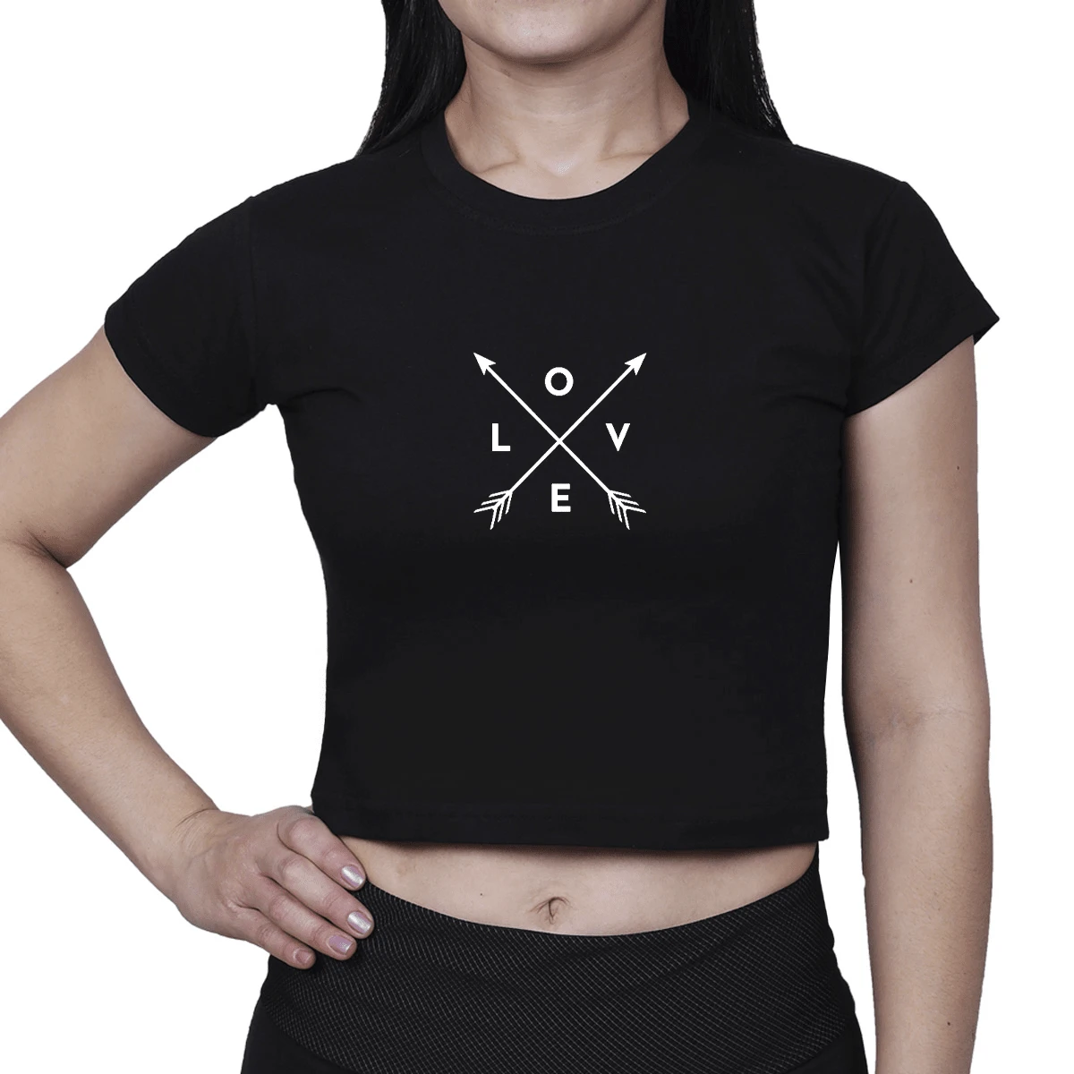 Women T-Shirts - màu đen - Xem 1