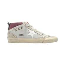 Golden Goose Mid Star Mesh Sneaker - Bạc - Xem 1