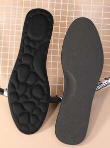 3ANGNI 1 paire de semelles intérieures amortissantes et coussinées unisexes dans les couleurs abricot, noir et gris. Convient pour les talons, les baskets et les chaussures décontractées. Idéal pour l'isolation, la Saint-Valentin, les chiots, le carnaval, les décorations de fête, les chaussures, les choix de printemps et d'été, les cadeaux pour les demoiselles d'honneur, la décoration de chambre, la plage, les voyages, pour les hommes et les femmes, les vacances - Noir - Voir 8