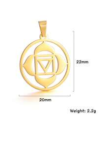 1 Miếng Thép không gỉ mặt trời & Hình tam giác Vật rủ xuống Lỏng lẻo Hạt Để làm đồ trang sức DIY , Bán sỉ - loạt thời trang - Xem 12