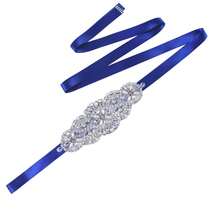 1pc Handmade Rhinestone Wedding Dress Belt, Bridal Crystal Waist Accessory, Perfect For Wedding And Evening Party - S76 - View 28