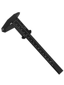 Vernier Calibrador Medidor Para Cejas Extensión De Pestañas - Negro - Ver 2