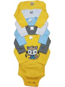Baby Boys Jumpsuits - Baby Blue - View 5