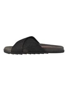 Women Flat Sandals - 黑色 - 查看 7