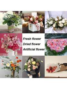 2 Miếng Tiên tiến Hoa Bọt Gạch Đối với Khô Và Ướt Hoa , Lễ cưới Aisle Đồ trang trí , Buổi tiệc Trang trí nghệ thuật - 2 chiếc bùn hoa hình chữ nhật - Xem 5