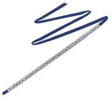 1件婚紗腰帶,細長款式,歐美風格,伴娘禮服腰帶裝飾,腰帶,手工金色婚禮配件 - S138 - 查看 6