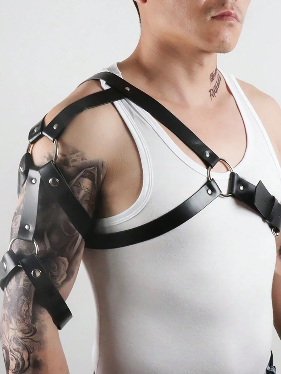 1 dây đai đeo vai màu đen cho nam - màu đen - Xem 1