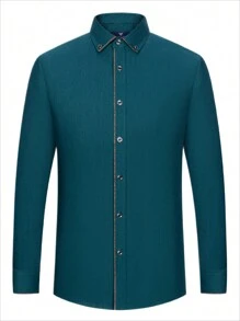 Men Shirts - màu xanh lá - Xem 2