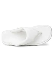 Women Flat Sandals - trắng - Xem 6