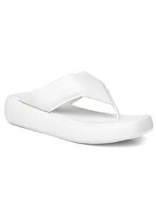 Women Flat Sandals - trắng - Xem 4