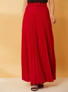Women Skirts - Đỏ - Xem 3
