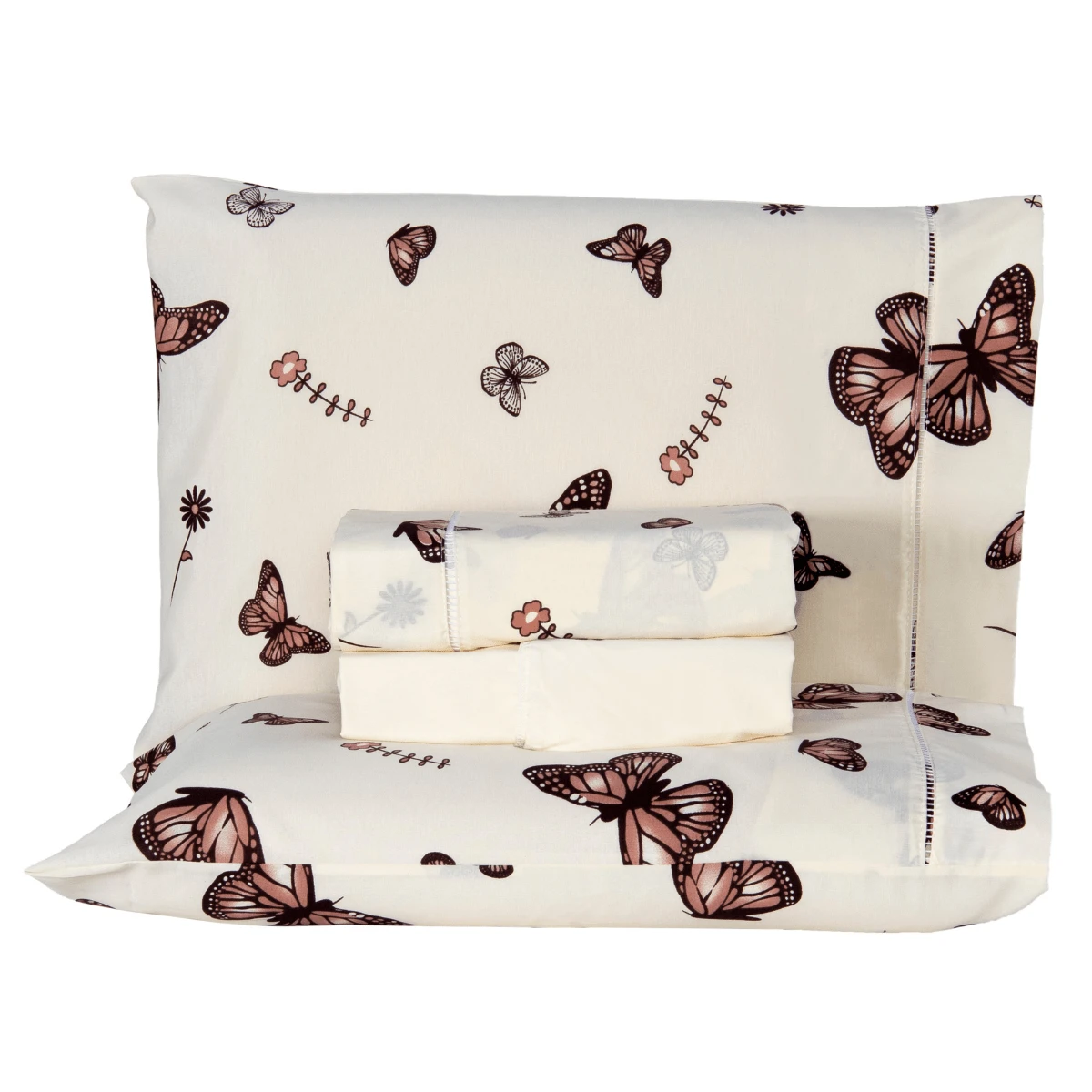 Sheet Sets With Pillowcases - 草蝴蝶 - 查看 1